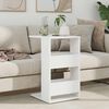 vidaXL Side Table White 40 x 35 x 60.5 cm Engineered Wood