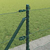 vidaXL Fence Post Green 100 x 0.6 m (13 mm mesh) Steel and PVC