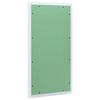 vidaXL Access Panel Green and Silver 45 x 85 cm