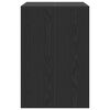 vidaXL Wash Machine Cabinet Black Oak 87 x 60 x 89 cm Engineered wood