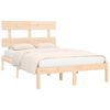 vidaXL Bed Frame without Mattress 120x200 cm Solid Wood