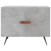vidaXL Coffee Table Concrete Grey 50x50x40 cm Engineered Wood