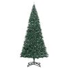 vidaXL Artificial Pre-lit Christmas Tree with Ball Set Green 500 cm