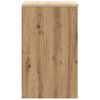 vidaXL Garage Storage Cabinet Artisan Oak 40x51x85 cm Solid Wood Pine