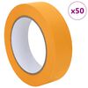 vidaXL Painter Masking Tapes 50 pcs Yellow 30mm x 50m Paper