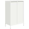 vidaXL Highboard White 68x39x101.5 cm Steel