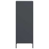 vidaXL Highboard Anthracite 39x35x103.5 cm Steel