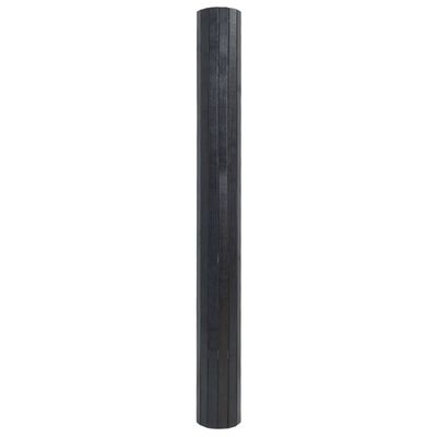 vidaXL Rug Rectangular Grey 60x300 cm Bamboo