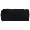 vidaXL Throw Blankets 6 pcs Black 170 x 130 cm Fleece
