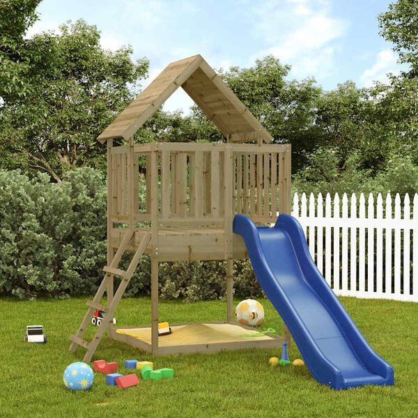 vidaXL Outdoor Playset Impregnated Wood Pine