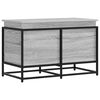 vidaXL Storage Box with Lid Grey Sonoma 80x40x51.5 cm Engineered Wood