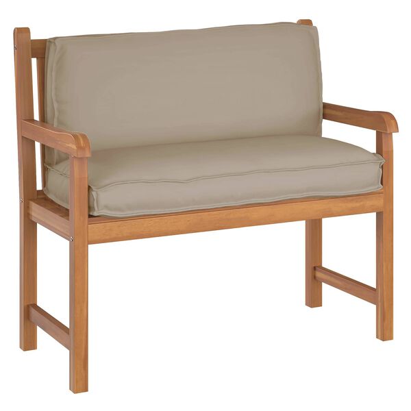 vidaXL Cushion Taupe 120 x 40 x 12 cm Oxford Fabric