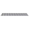 vidaXL Stair Tread Rectangular 2 pcs Silver 100 x 40 cm Aluminium