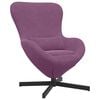 vidaXL Egg Chair Purple 63 x 73 x 90 cm Velvet