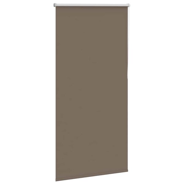vidaXL Roller Blind Blackout Coffee 70x150 cm Fabric Width 65.7 cm Polyester