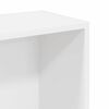 vidaXL Bookcase White 80x24x109 cm Engineered Wood