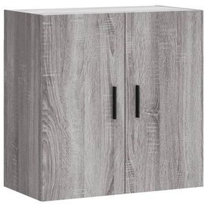 vidaXL Wall Cabinet Grey Sonoma 60x31x60 cm Engineered Wood