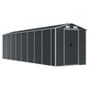 vidaXL Garden Shed | Anthracite | Galvanised Steel | Large | Garden Shed