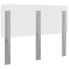 vidaXL Headboard Grey Sonoma 160 cm Engineered wood