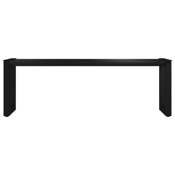 vidaXL Bench Leg O Frame 125x36x42 cm