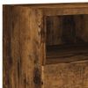 vidaXL TV Wall Cabinets 2 pcs Smoked Oak 80x30x30 cm Engineered Wood