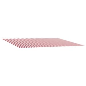 vidaXL Awning Replacement Fabric Red and White 300 x 250 cm Polyester