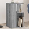 vidaXL Side Table Grey Sonoma 35x35x60 cm Engineered Wood