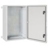 vidaXL Control Cabinet Grey 40 x 20 x 60 cm ABS Plastic