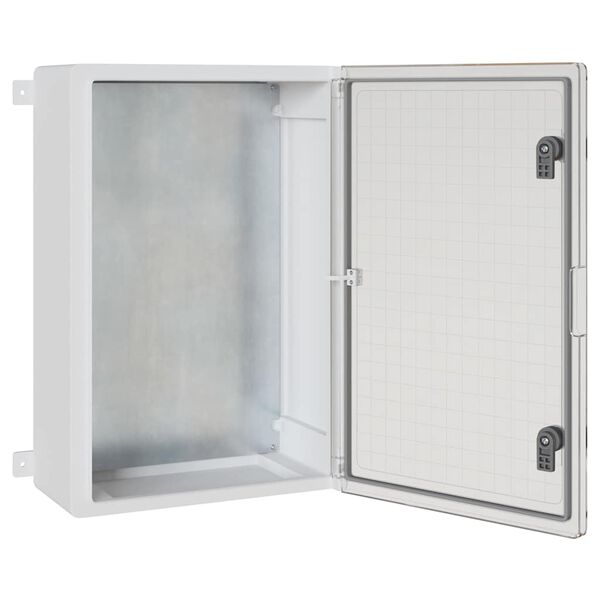 vidaXL Control Cabinet Grey 40 x 20 x 60 cm ABS Plastic