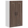 vidaXL Dishwasher Panel Kalmar Brown Oak 60 x 31 x 100 cm