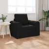 vidaXL Folding Sofa Bed Black 98 x 71 x 83 cm Fabric