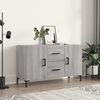 vidaXL Sideboard Grey Sonoma 100x36x60 cm Engineered Wood