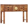 vidaXL Console Table 120x30x80 cm Solid Acacia Wood