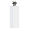 vidaXL Plant Stand White 33x33x100 cm Engineered Wood