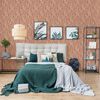 DUTCH WALLCOVERINGS Wallpaper Mae Orange and Beige