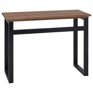 vidaXL Desk Natural Solid Teak Wood 100 x 45 x 75cm