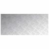 vidaXL Stair Tread Rectangular 2 pcs Silver 90 x 40 cm Aluminium