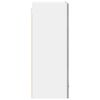 vidaXL Hanging Cabinet with Door Grey Sonoma and White 50 x 31 x 80 cm