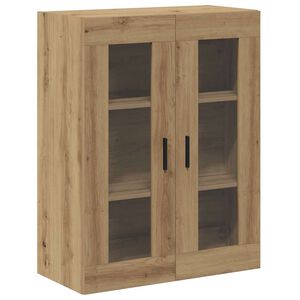 vidaXL Wall Mounted Cabinet Artisan Oak 69.5x34x90 cm