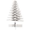 vidaXL Wooden Christmas Tree for Decoration White 100 cm Solid Wood Pine