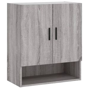 vidaXL Wall Cabinet Grey Sonoma 60x31x70 cm Engineered Wood