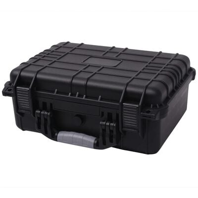 vidaXL Protective Equipment Case 40.6x33x17.4 cm Black