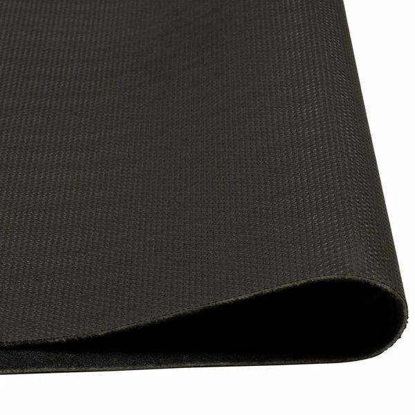 vidaXL Kitchen Rug Washable Cup Black 60x180 cm Velvet