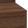 vidaXL Dressing Table Brown Oak 50 x 41 x 135 cm Engineered Wood