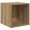 vidaXL TV Cabinet Set Wall-mounted 3 pcs Artisan Oak Engineered Wood