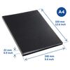 rillstab Display Book A4 40 Pockets Black