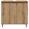 vidaXL Bathroom Cabinet Artisan Oak 58x33x60 cm Engineered Wood