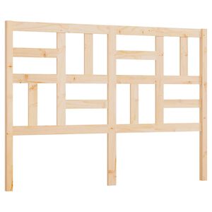 vidaXL Bed Headboard 156x4x104 cm Solid Wood Pine