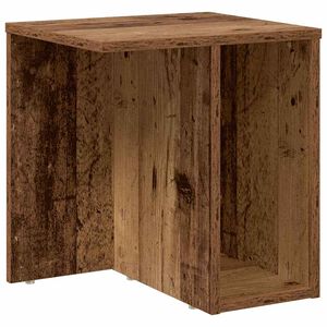 vidaXL End Table Old Wood 37 x 32 x 40 cm Engineered Wood