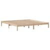 vidaXL Bed Frame without Mattress 180x200 cm Super King Solid Wood Pine